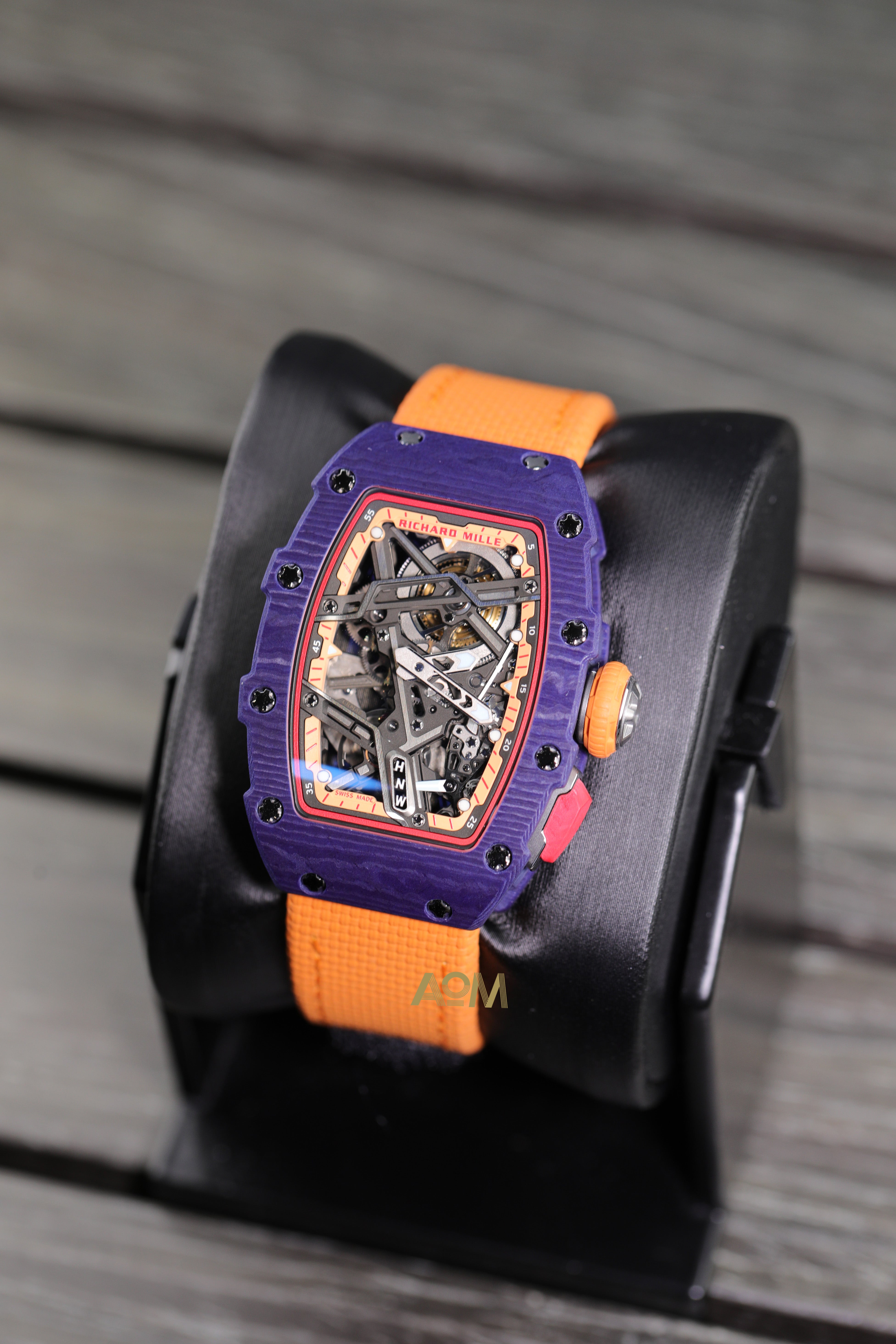 RM07 - 04 블루 마고 라피트 - AOM Luxury Watch