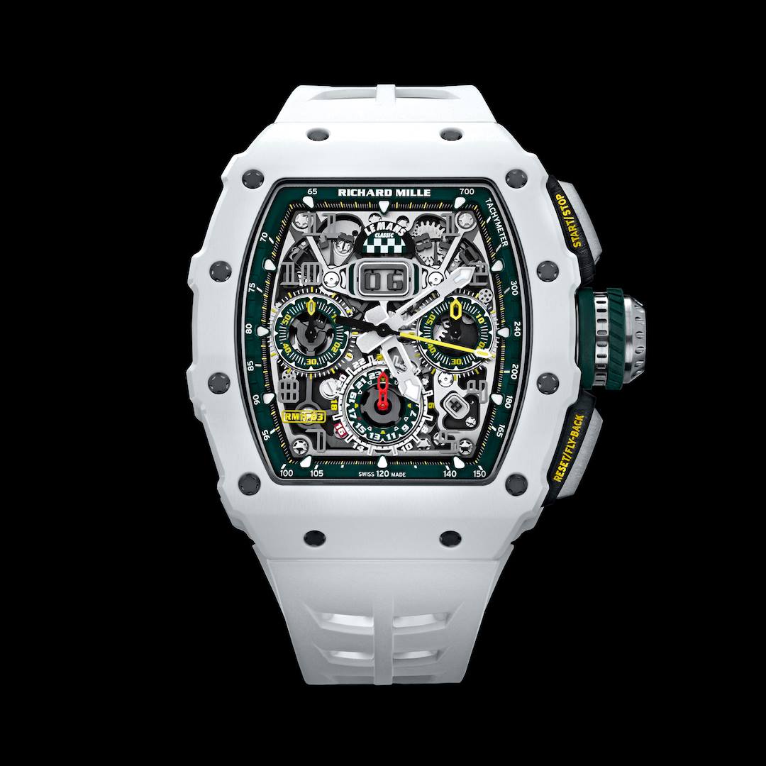 RM11 - 03 르망 화이트 - AOM Luxury Watch