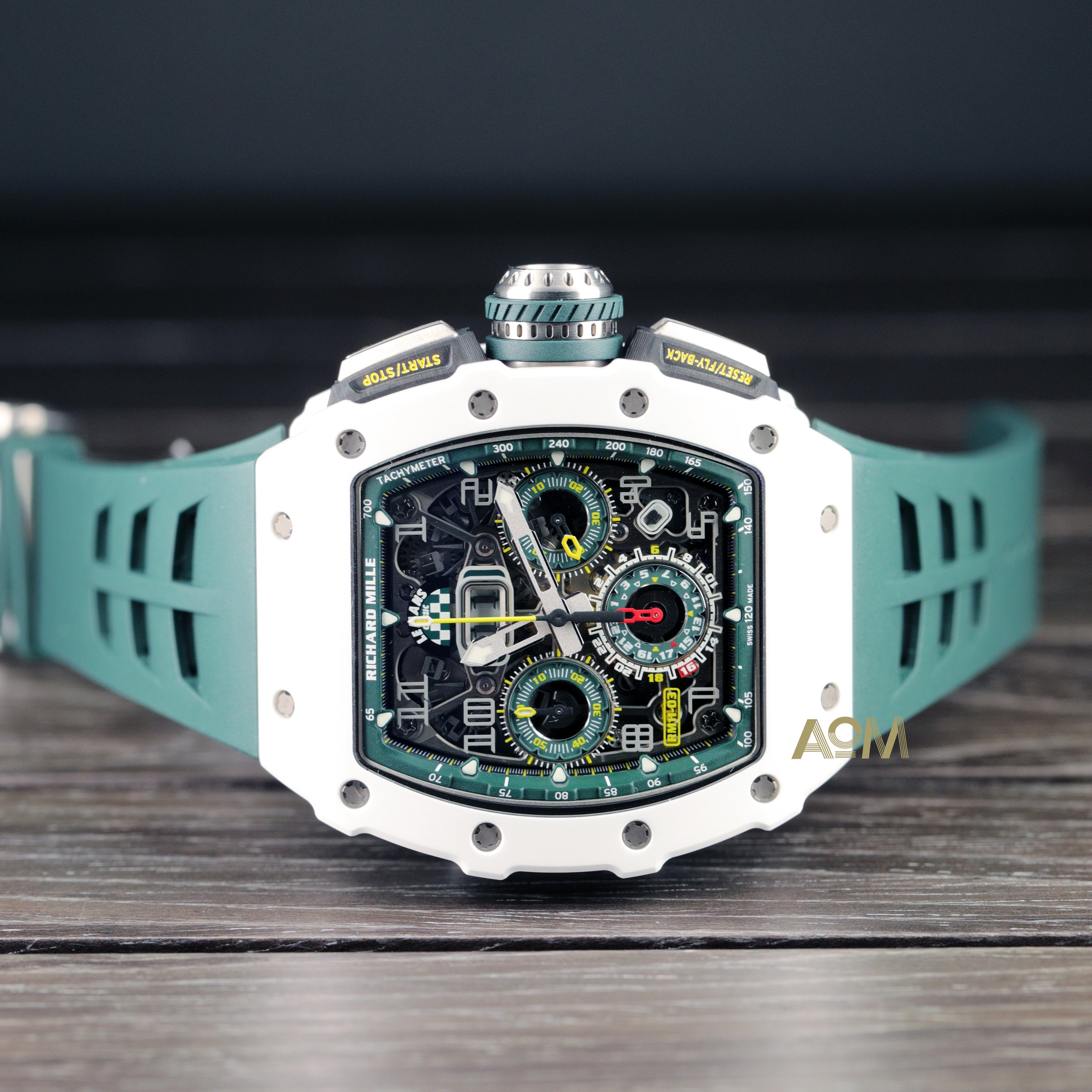 RM11 - 03 르망 화이트 - AOM Luxury Watch