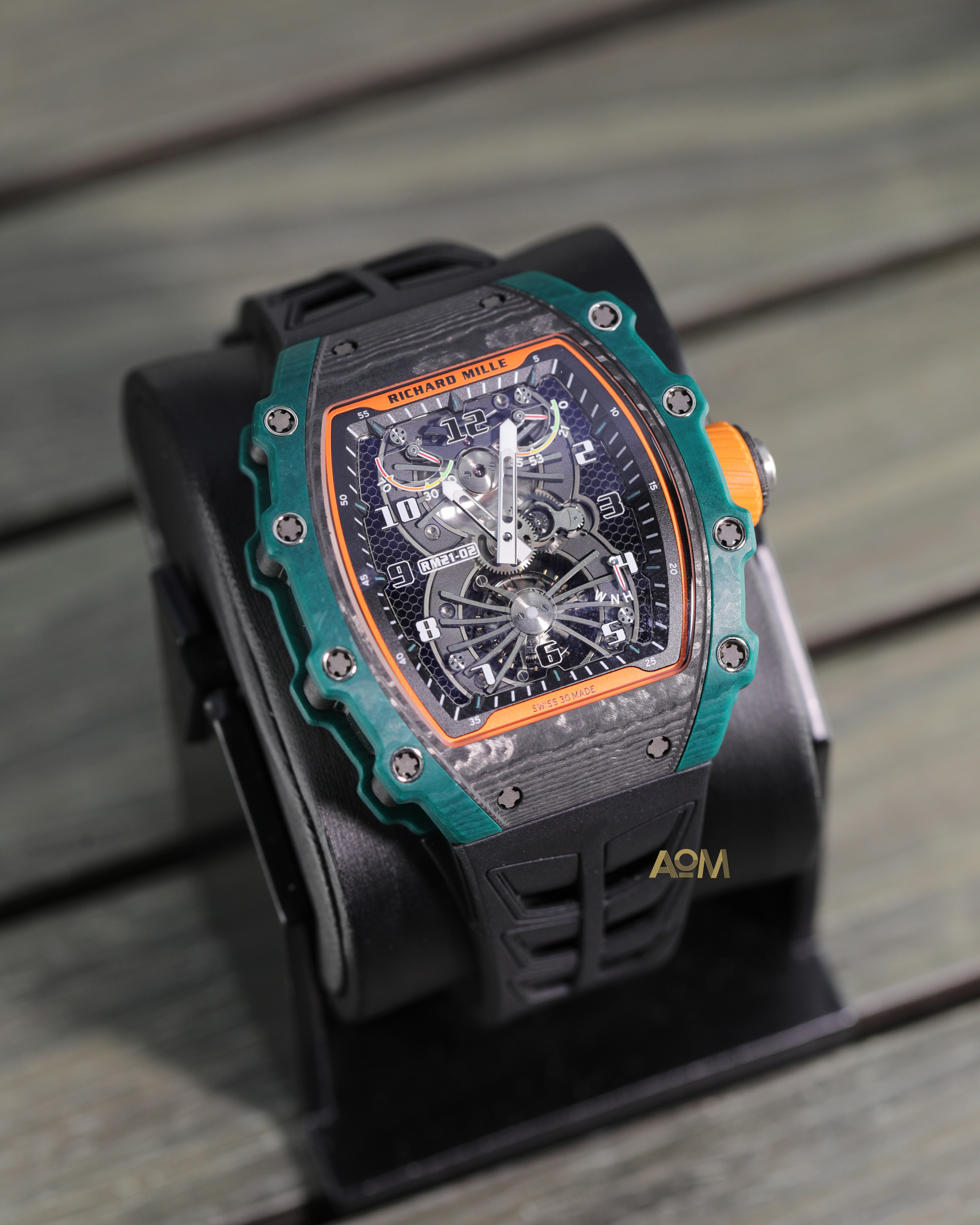 RM21 - 02 투르비옹 에어로다인 - AOM Luxury Watch