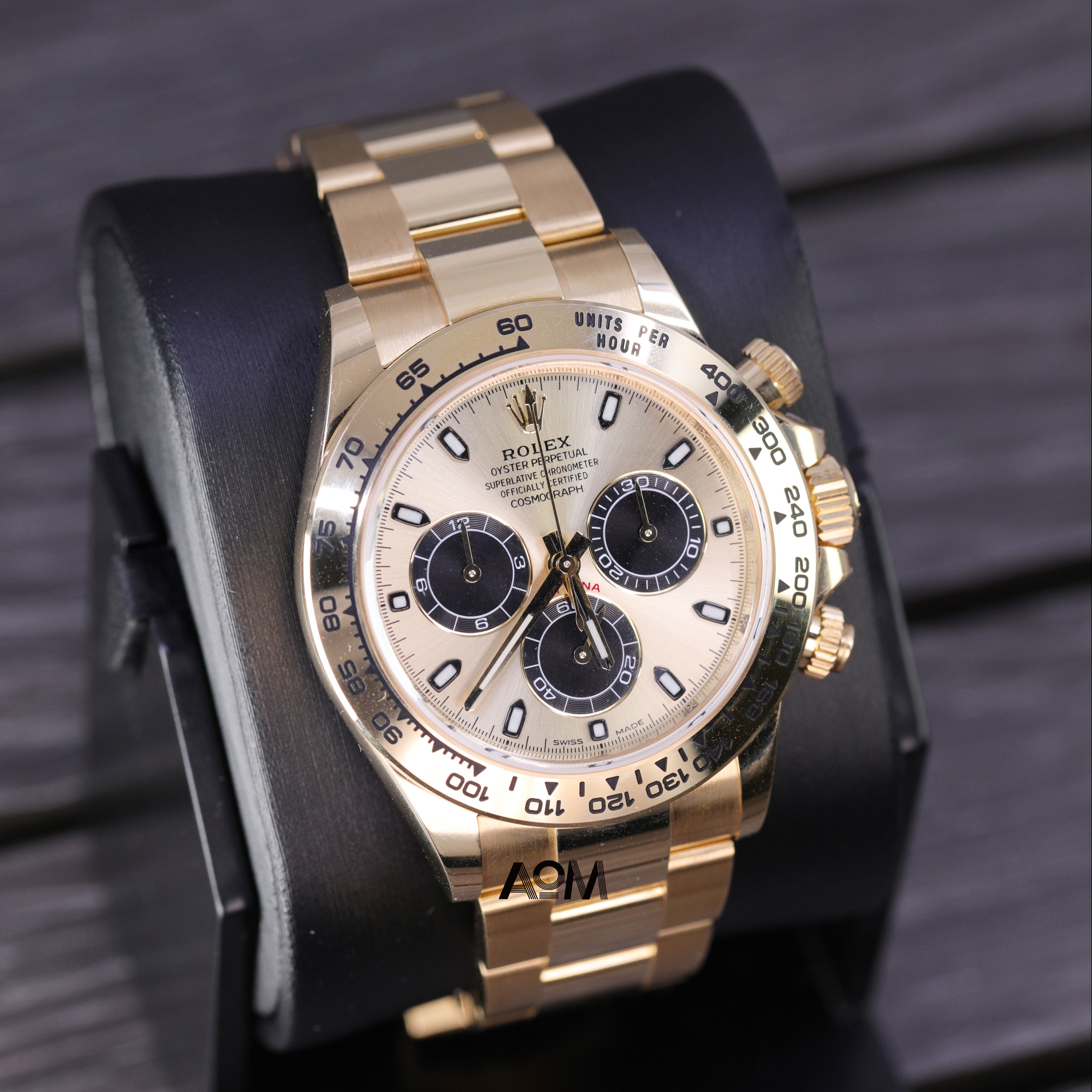 116508 Champ Black - AOM Luxury Watch