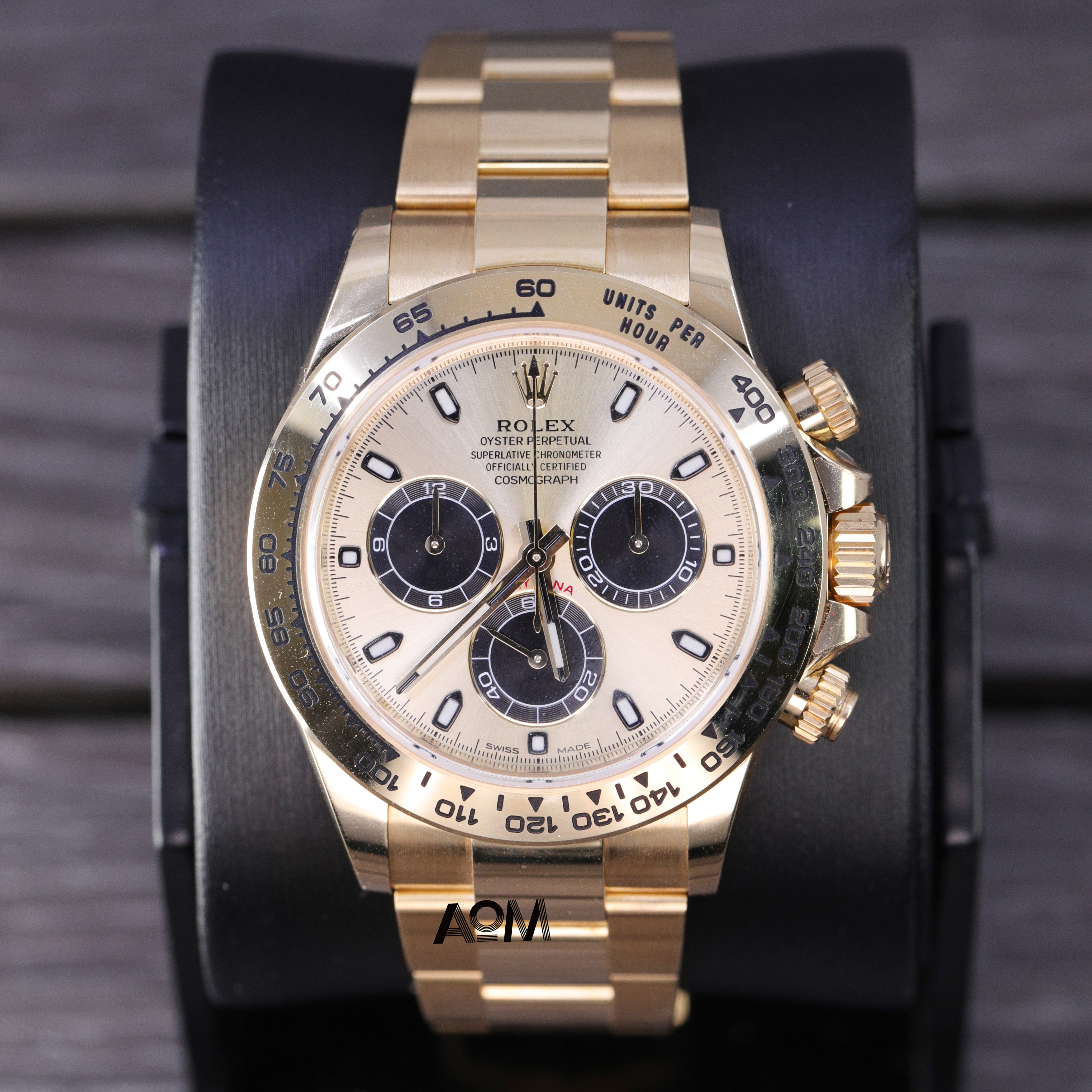 116508 Champ Black - AOM Luxury Watch