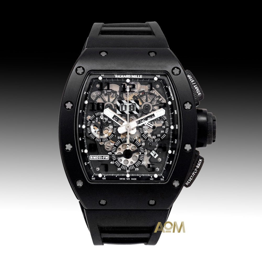 RM011 블랙 팬텀 - AOM Luxury Watch