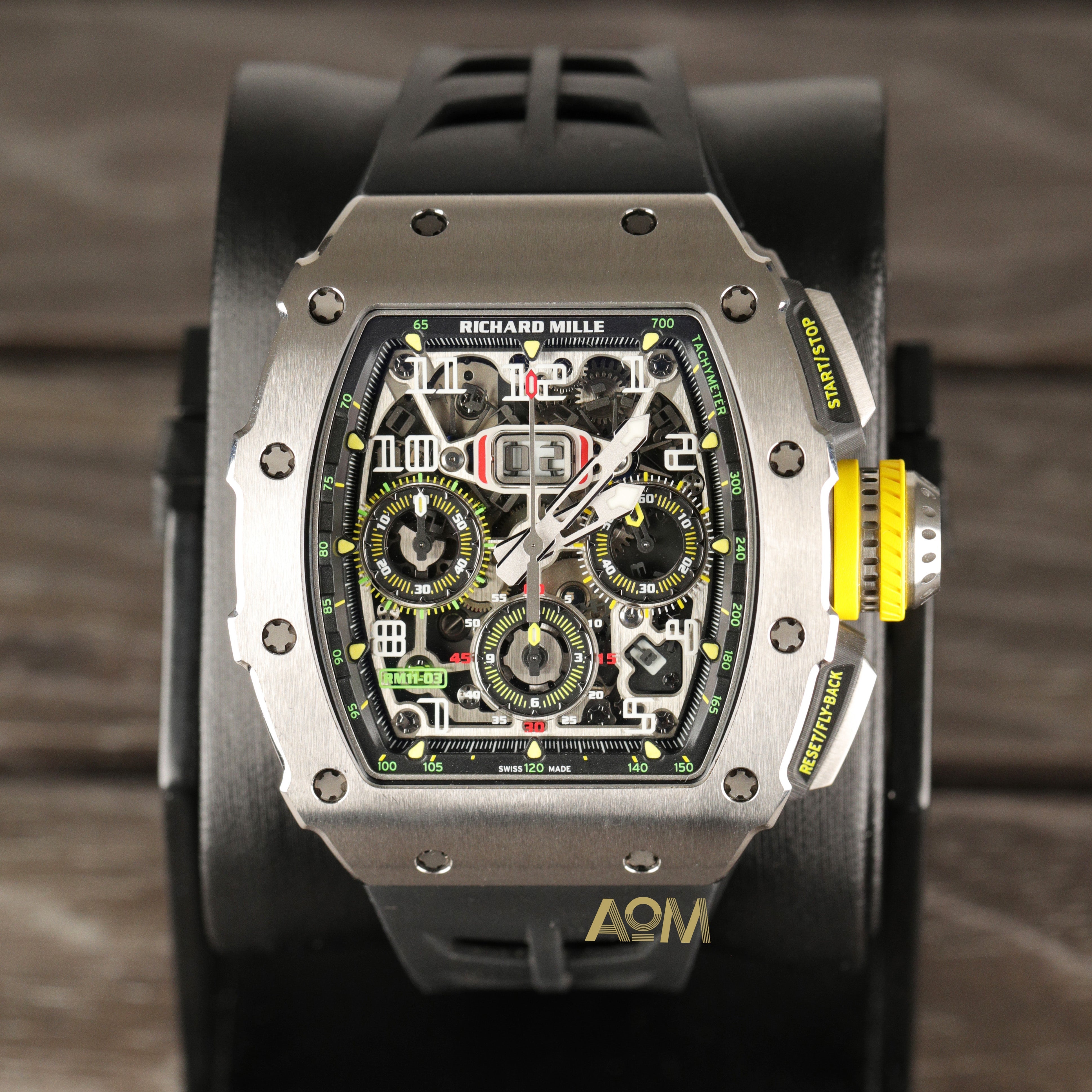 RM11-03 티타늄 - AOM Luxury Watch